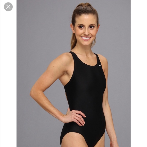 black nike swimsuit